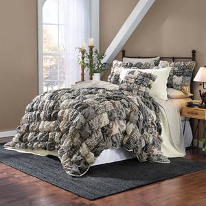 Farmhouse Puff Oversized Quilt Bundle - Full/Queen, , large