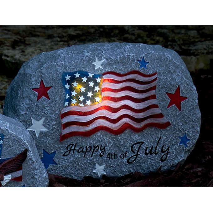 Solar Patriotic Stepping Stone, , large