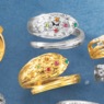 Birthstone Spoon Ring, , large
