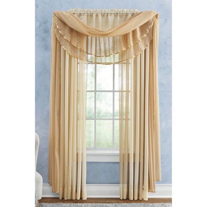 Elegance Single Panel (60" w X 63" l), Gold, large