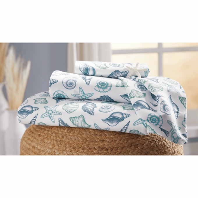 Coastal Microfiber Sheet Set, , large