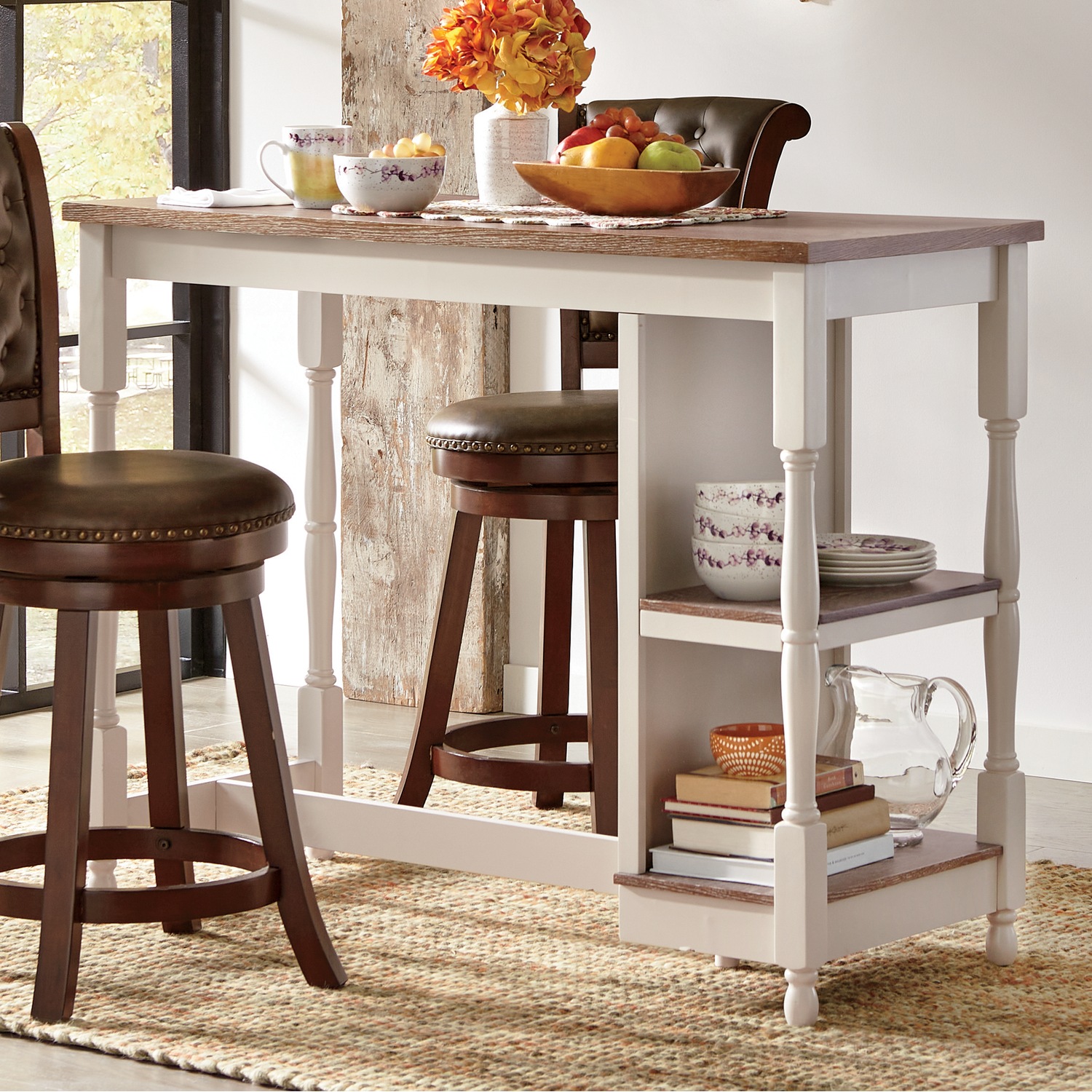 Large breakfast bar shop table