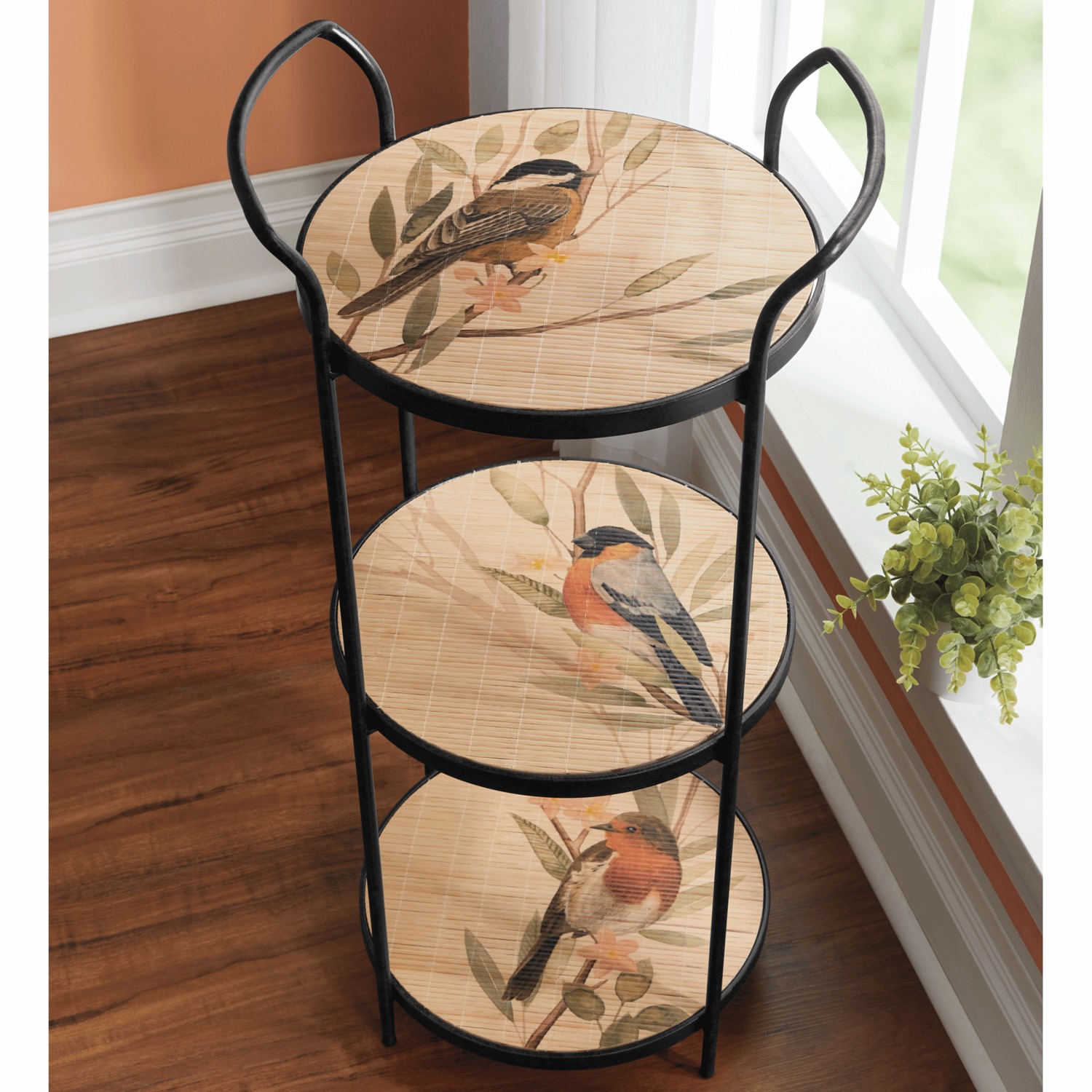 3Tier Bird Plant Stand Country Door