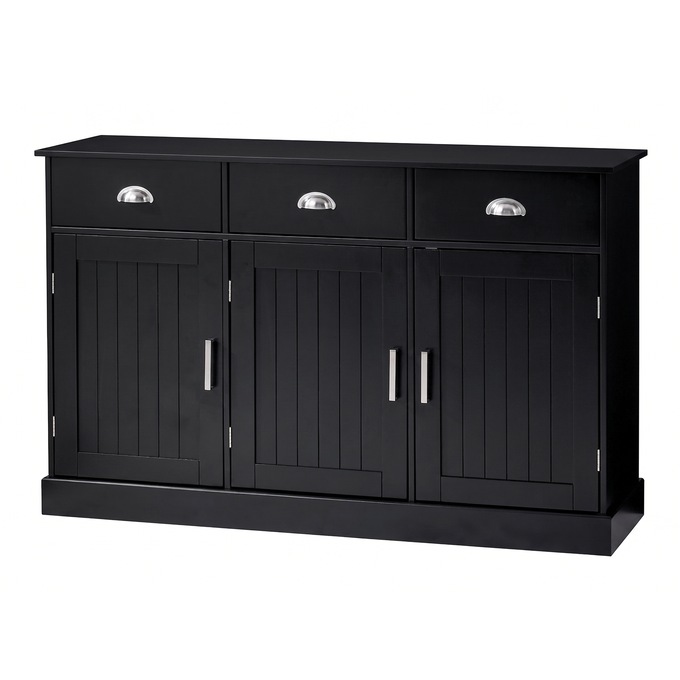 Miller Shaker-Style Sideboard Buffet Cabinet, , large