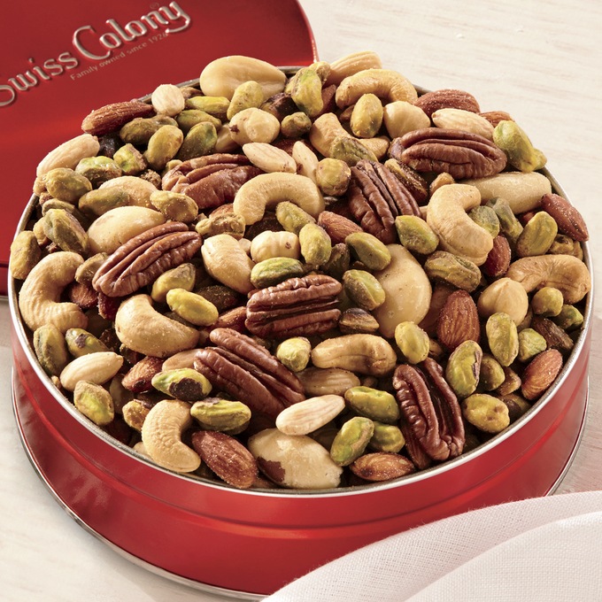 Mixed Nuts with 50% Pistachios 2 lbs. net wt., , large
