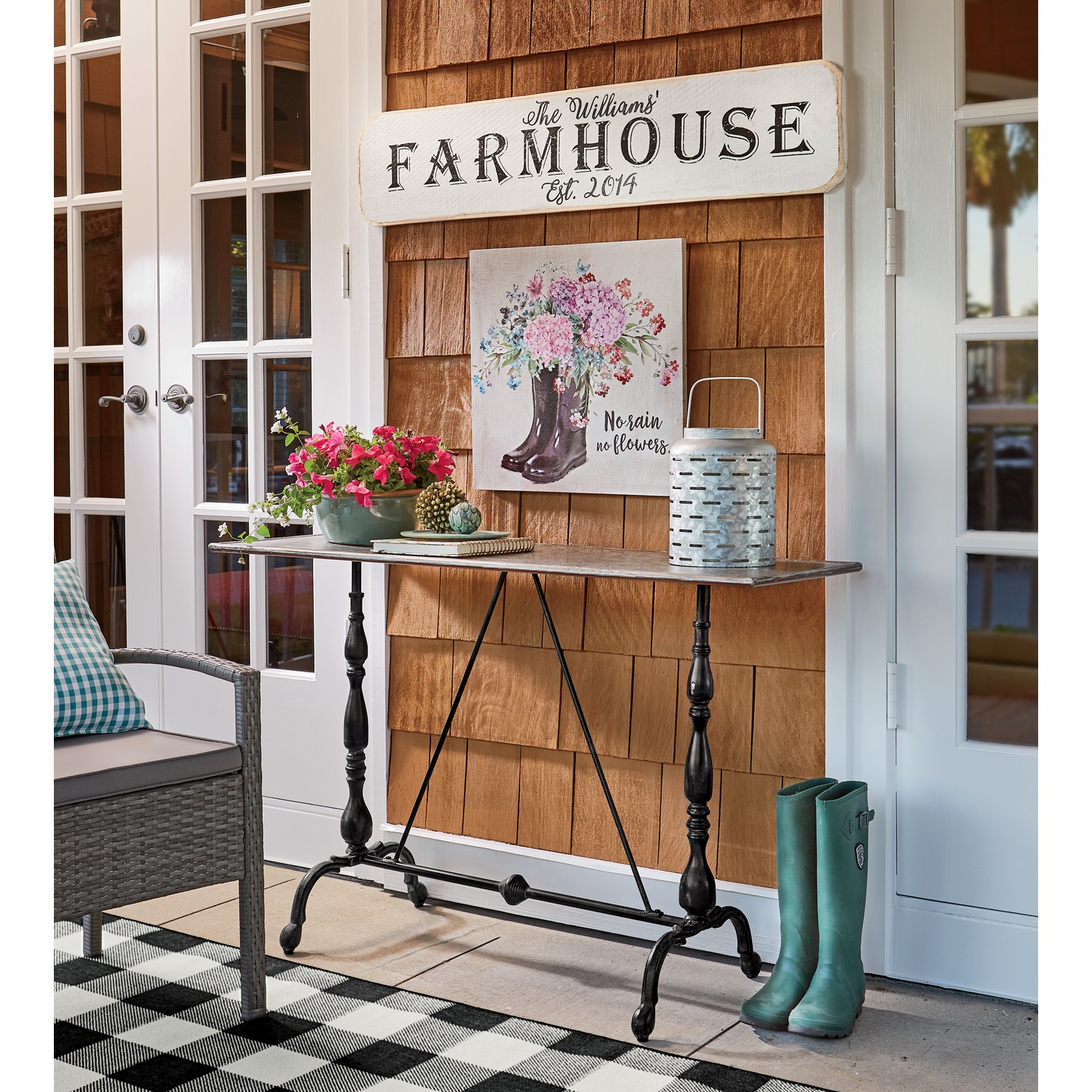 Rain Boot Outdoor Wall Art | Country Door