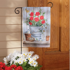 Decorative Flag with Stake, , large
