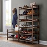 2-Piece Stackable Shoe Rack, , large