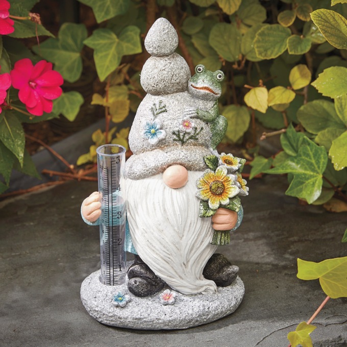 Gnome Rain Guage, , large