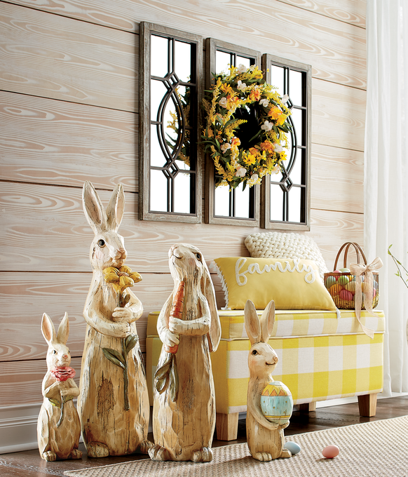 Yellow Wildflower Wreath, , large