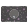 Personalized Paw-and-Bones Pattern Throw Blanket, , large