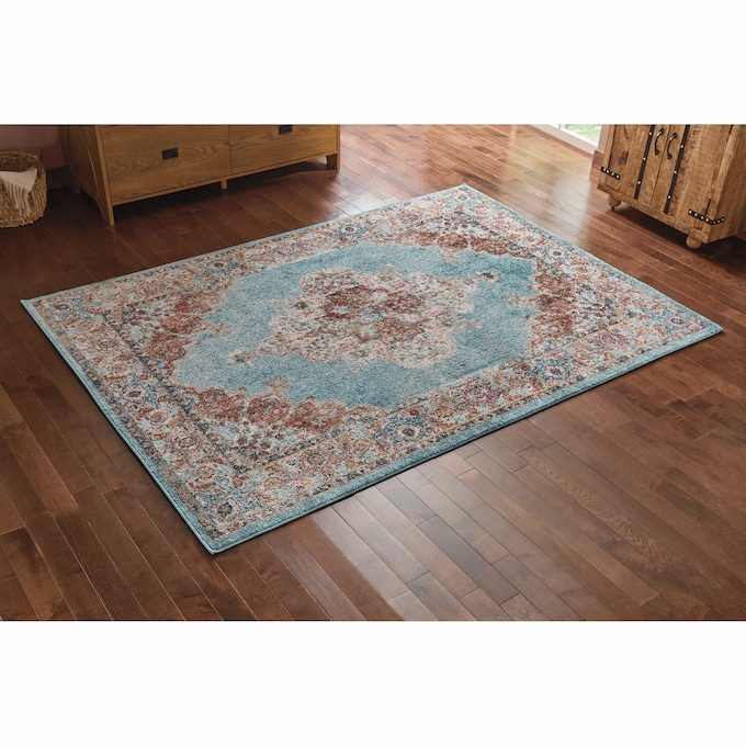 Vintage-Style Patina Rug, , large