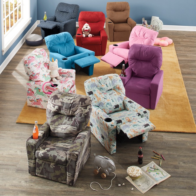Children's recliners store