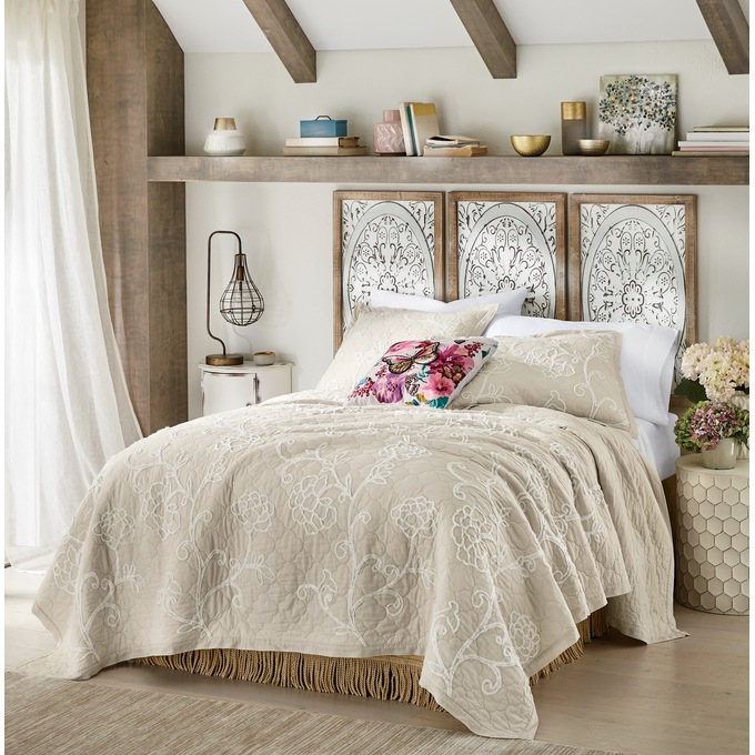 Stamped Metal Headboard Panel, , large