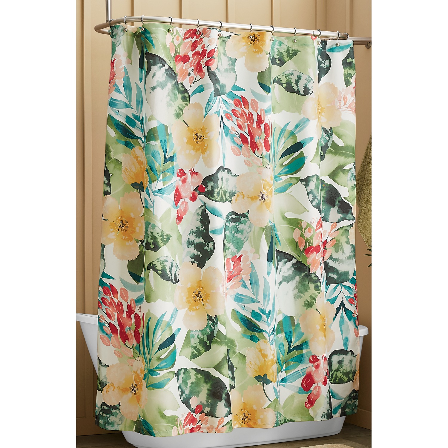 Tropical Shower Curtain Country Door