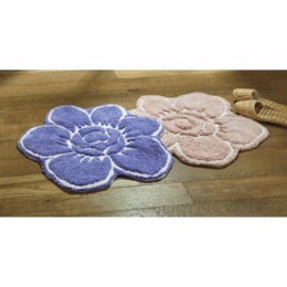 Flower-Shaped Bath Mat, , large