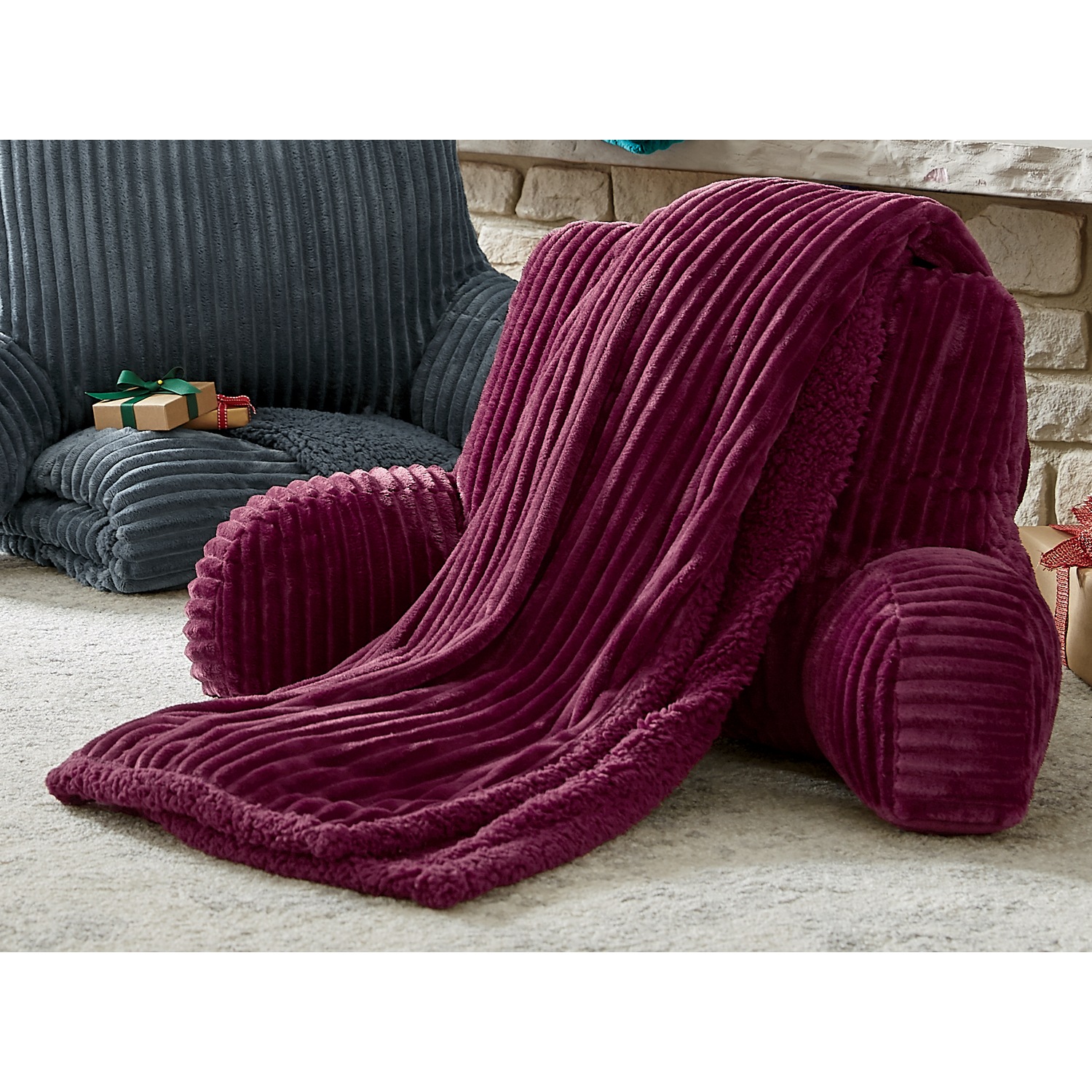 Lounging Pillow & Throw Set Country Door