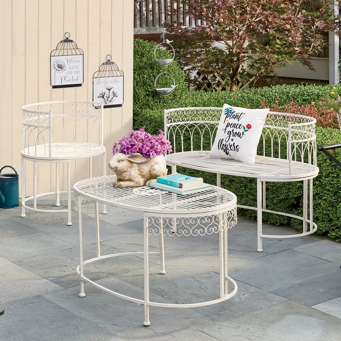 Finn Garden Bench, , large