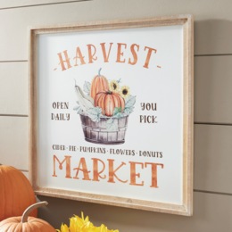 Harvest Market Sign, , large