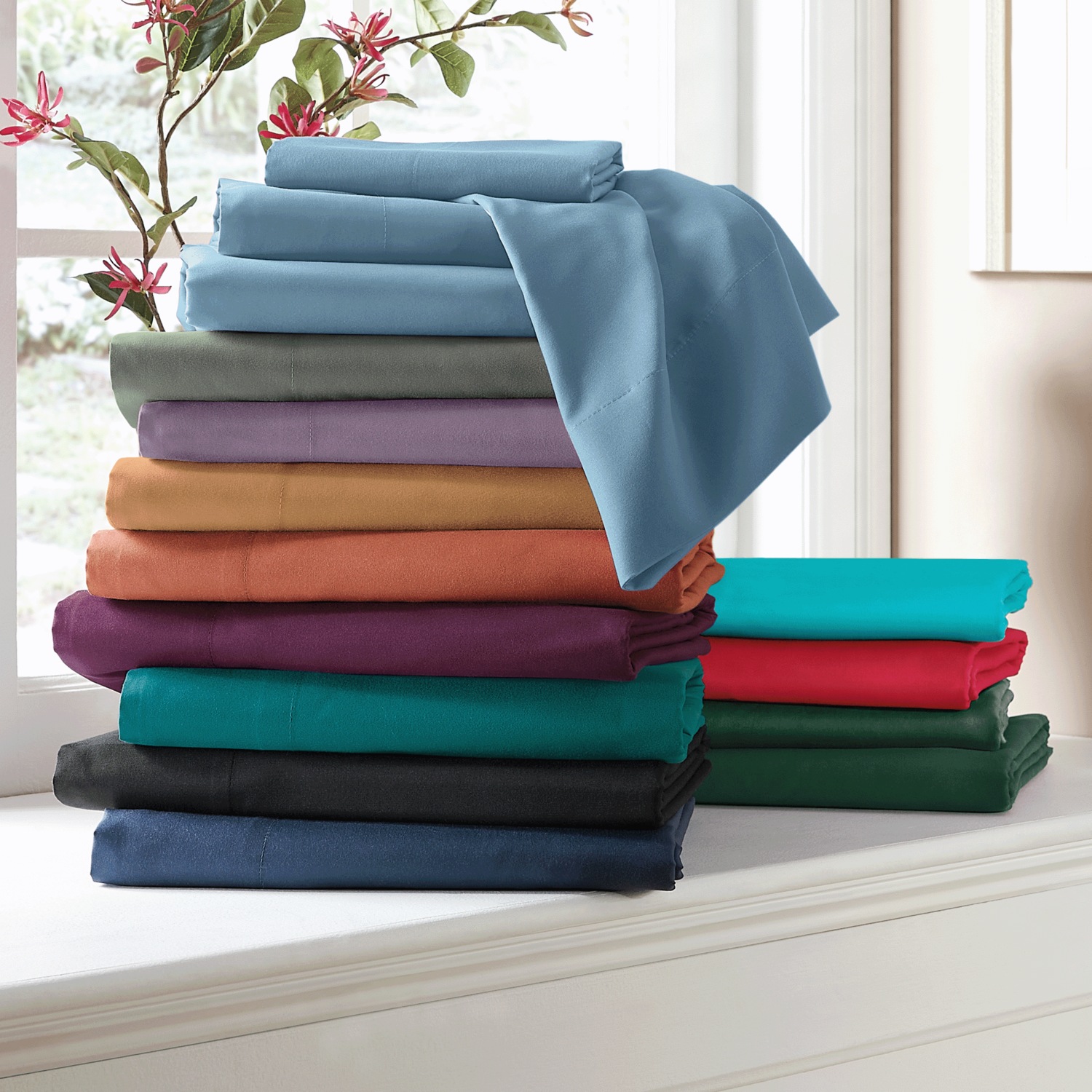Color Connection Microfiber Sheet Set Country Door