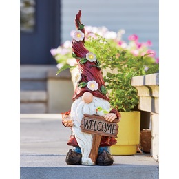 Solar Gnome with Birds, , large