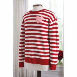 Holiday Hearts Sweater, , large