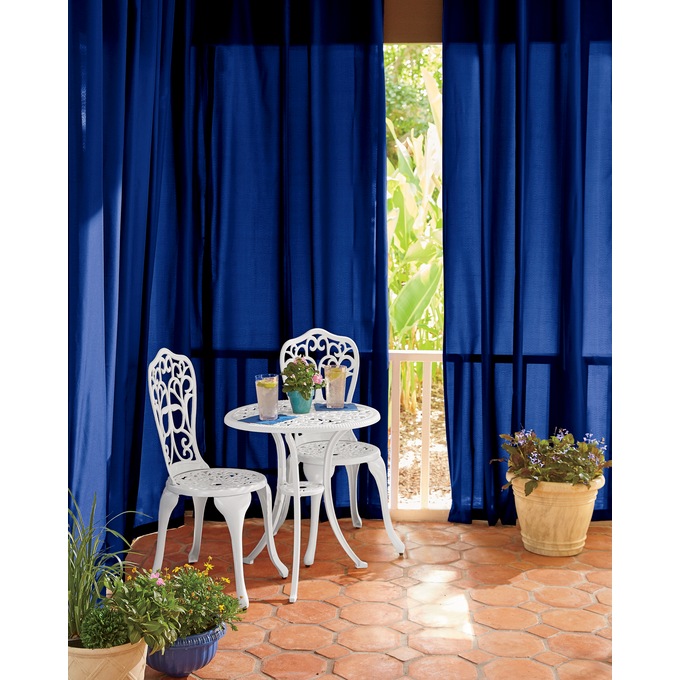 Indoor/Outdoor 96" Solid Grommet Panel, , large