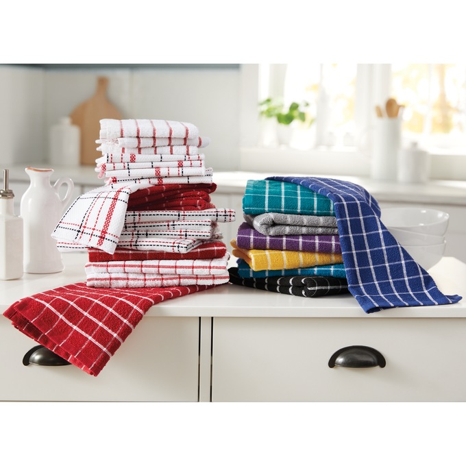 Color Connection 20 Piece Kitchen Towel Set Country Door