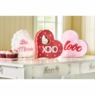 Mini Chunky Wood Cutouts Lit Conversation Hearts - Buy All and Save, , large