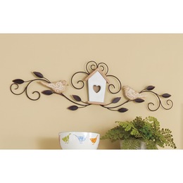Scrolling Birdhouse Wall Art, , large