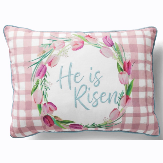 He Is Risen Pillow, , large