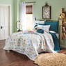 Izzy Floral Oversized Quilt and Sham, , large