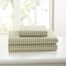 250-Thread Count Cotton Gingham Sheet Set, , large