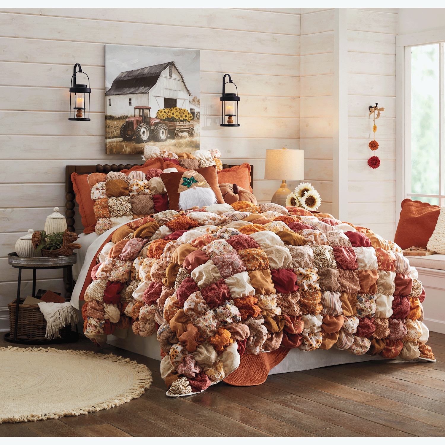 Fall Puff Quilt | Country Door
