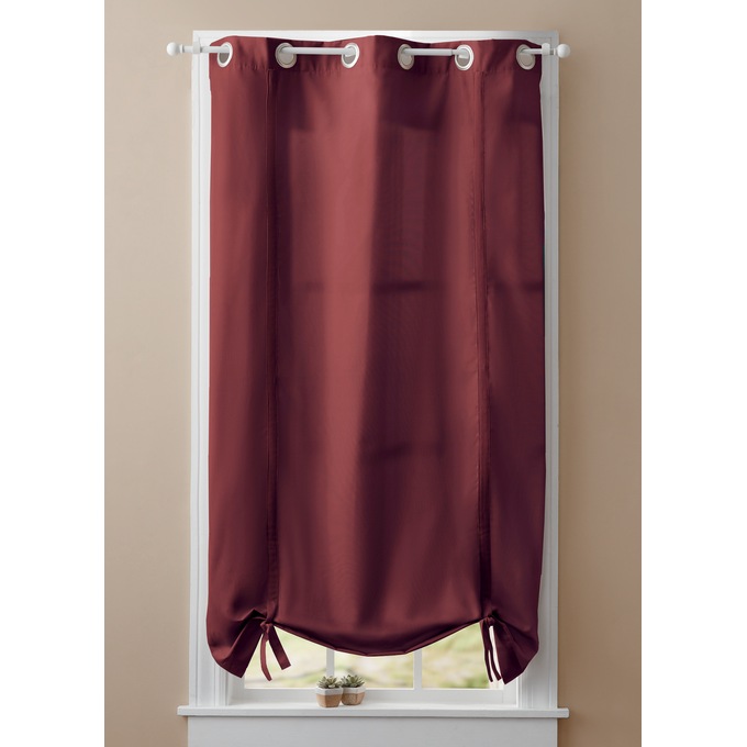 Color Connection Solid Grommet Tie Shade, , large