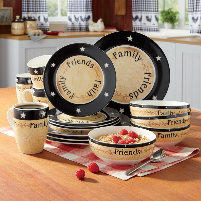 Country Inspirations Dinnerware And Canister Sets Country Door