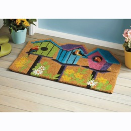 Birdhouse Coir Mat, , large