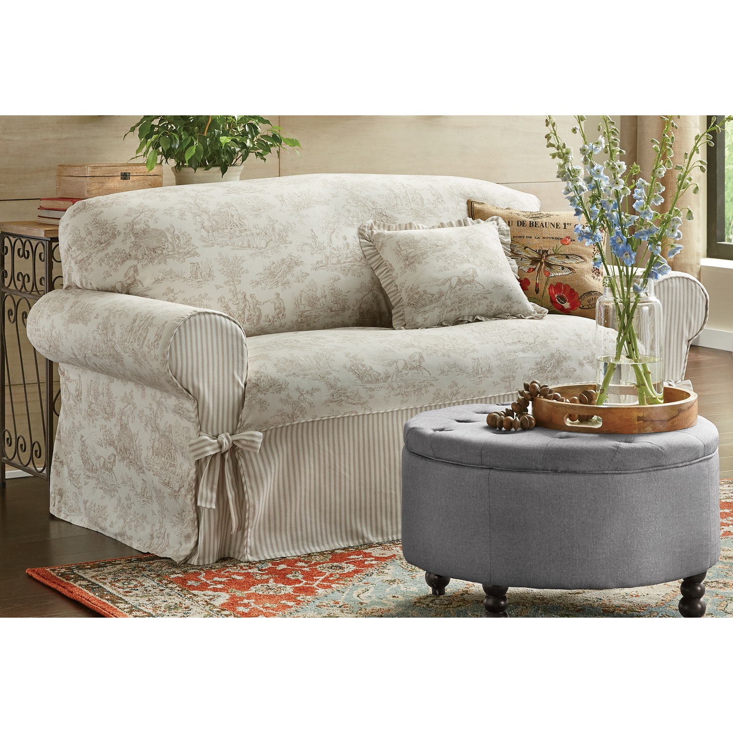 French Country Slipcovers And Pillow Cover Country Door