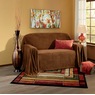 Textured Plush Furniture Throw, , large
