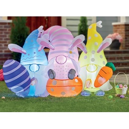 Easter Gnome Inflatable, , large