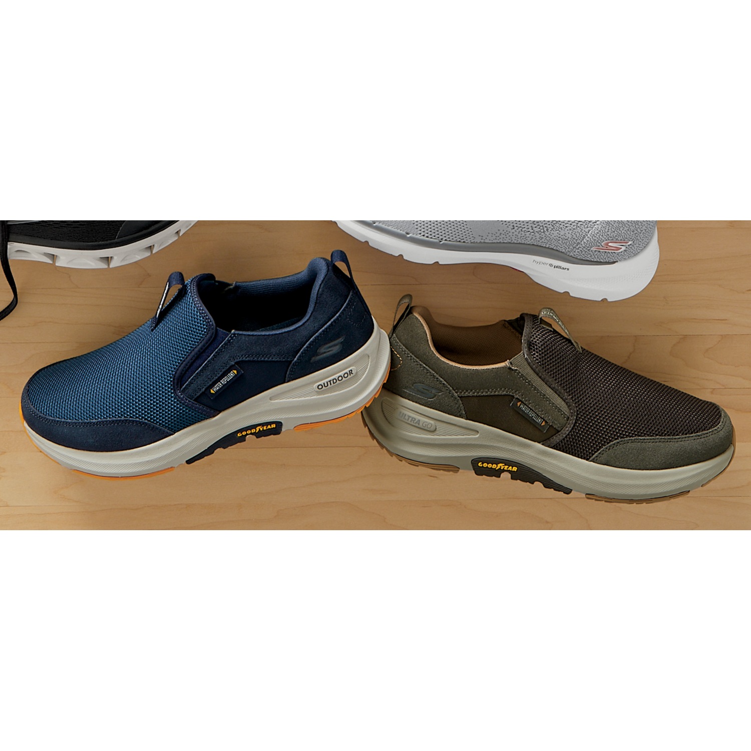 Skechers Men s GOwalk Outdoor Andes Slip On Country Door