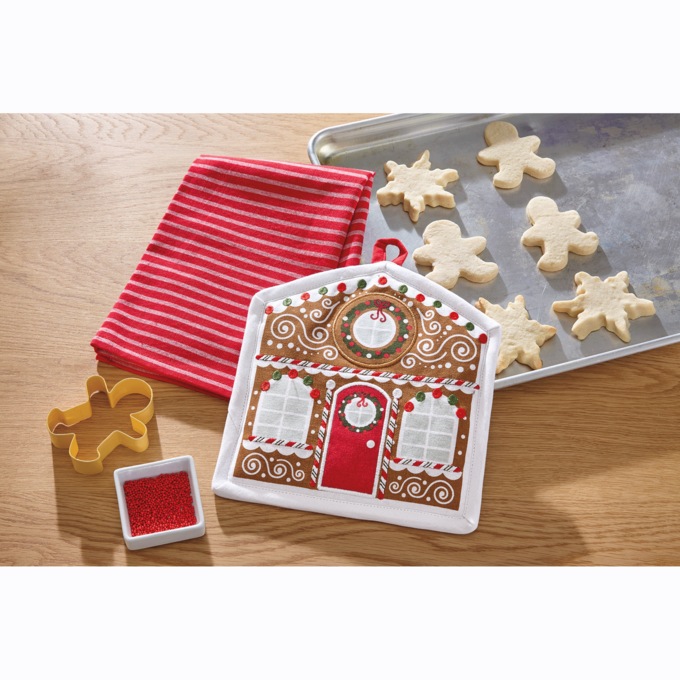 Gingerbread Potholder Gift Set, , large