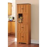 Katie Tall Cabinet with 8 Doors, Black Oak, large