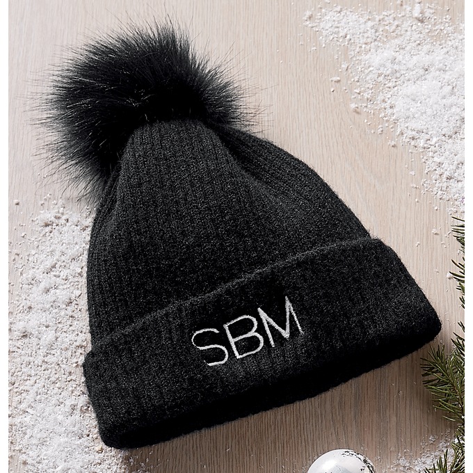 Personalized Pom Beanie, , large