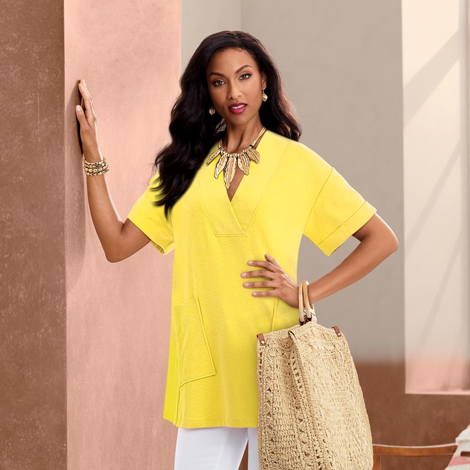 My Favorite Tunic, Yellowtail, large