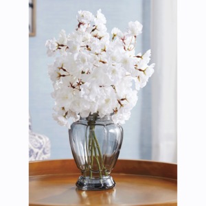White Cherry Blossom Arrangement, , large
