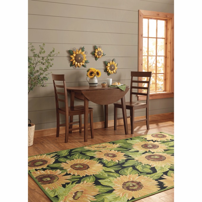 Set of 3 Sunflowers Wall Art, , large