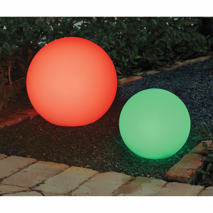 Set of 2 Color-Changing Solar Orbs, , large