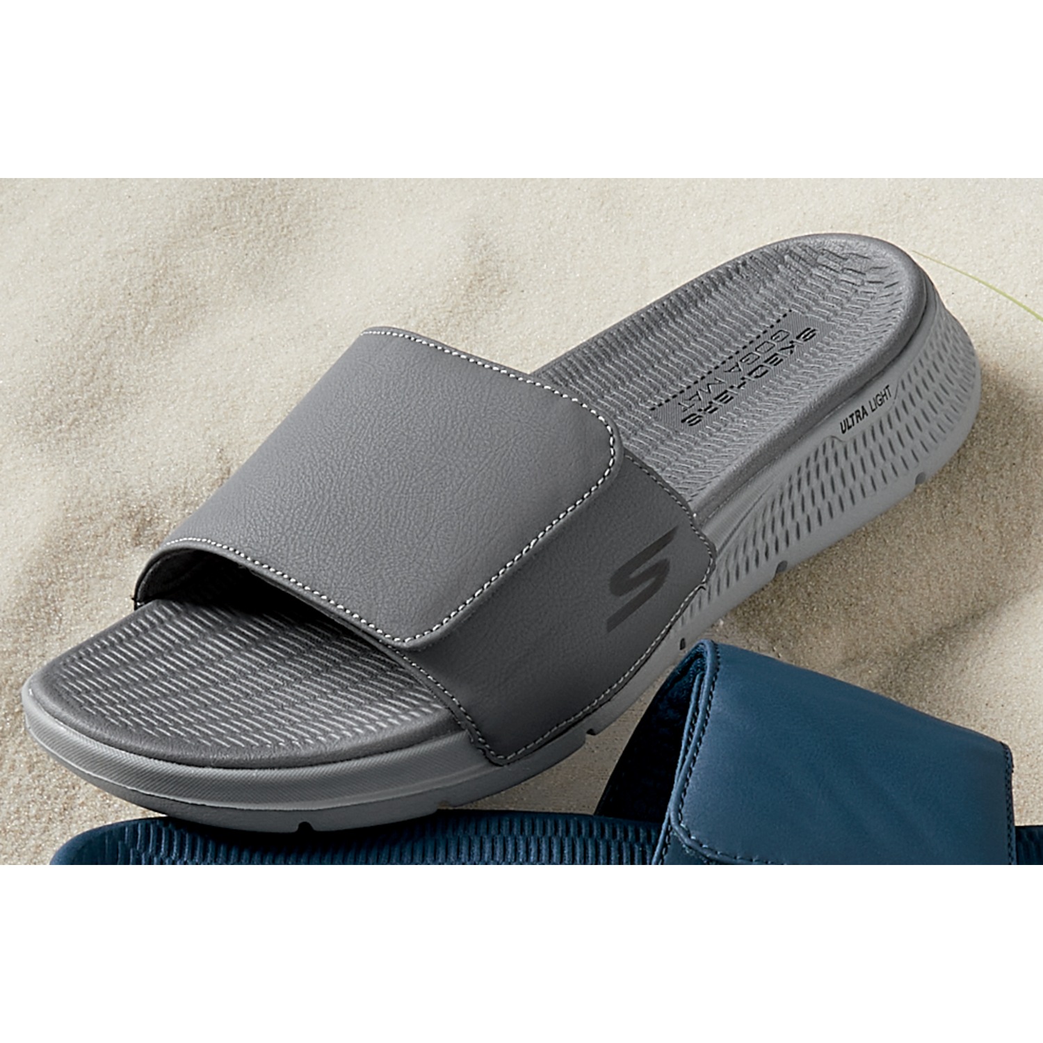 Skechers men's on the go flip flops sales