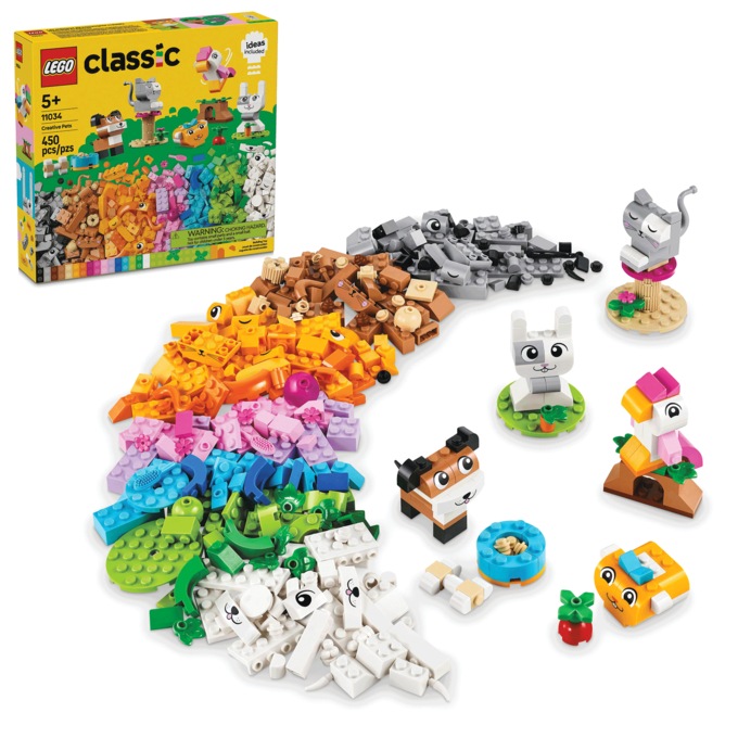 LEGO Classic Creative Pets, , large
